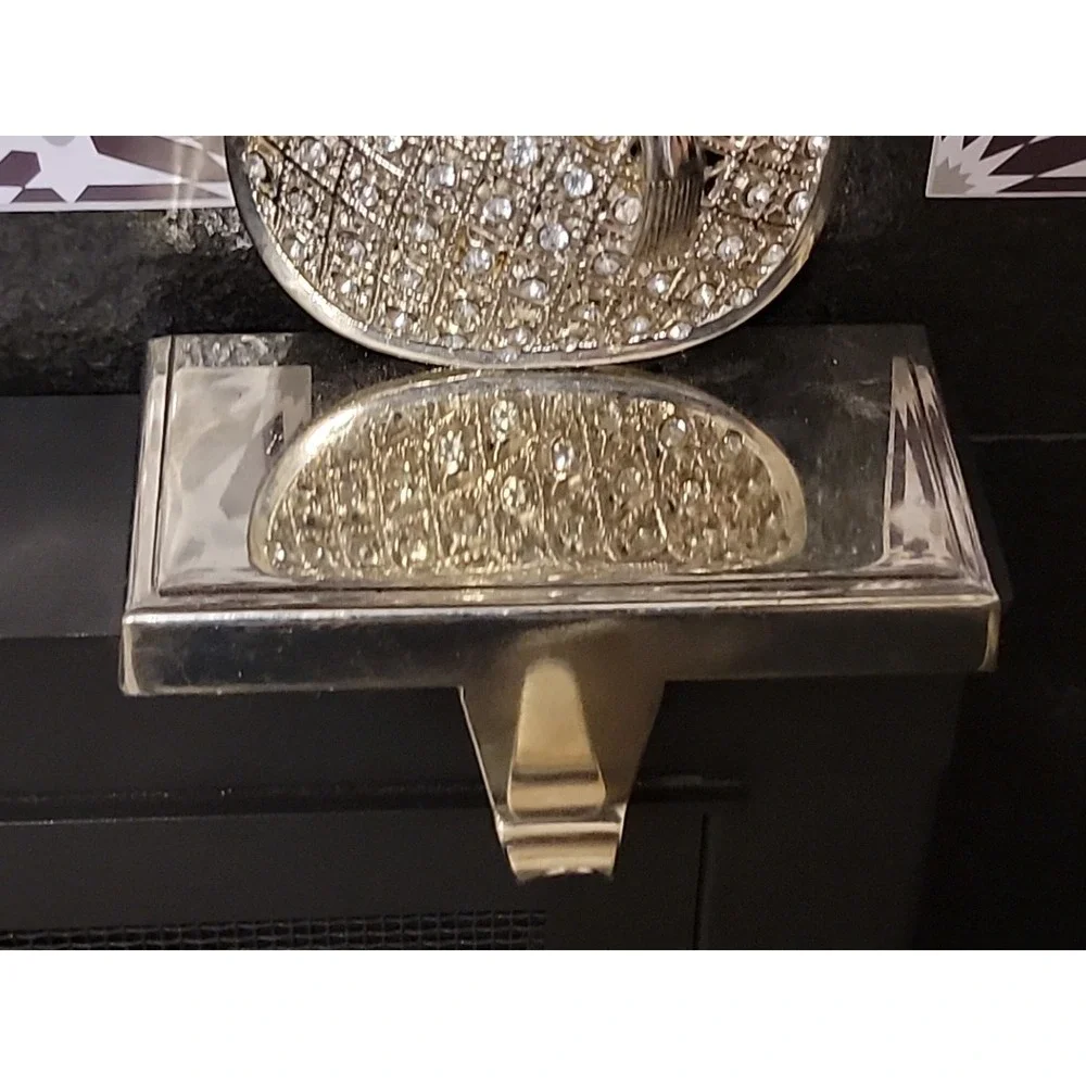 N/A silver rhinestone